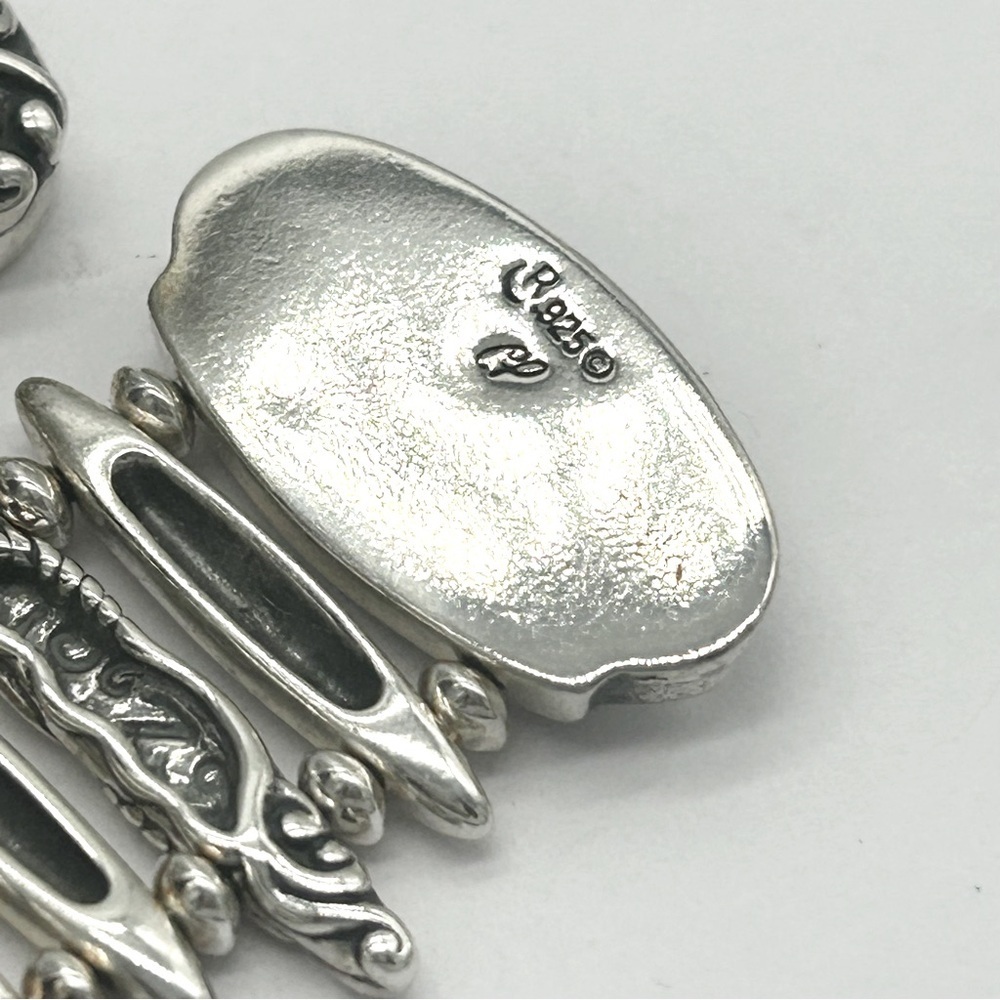 Carolyn Pollack American West Sterling Silver Saucer Bead Bracelet $599 - Picture 6 of 6